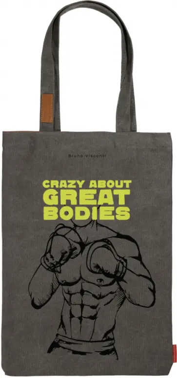 Сумка-шоппер с карманом Great Bodies обложка книги