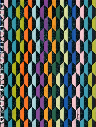 Тетрадь Абстракция, А5, 48 листов, клетка обложка книги