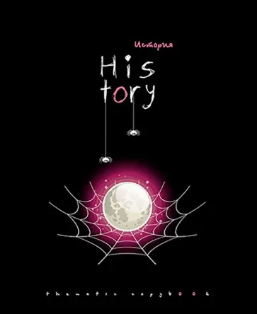 Тетрадь предметная Хэллоуин. История, 48 листов, клетка, А5 обложка книги