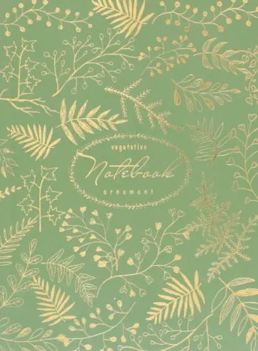 Записная книжка Оливковый, 96 листов, А6+, линия обложка книги