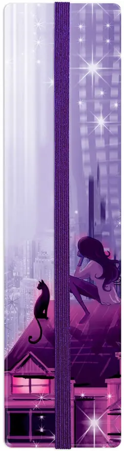 Закладка для книг. Мечтатели, картон обложка книги