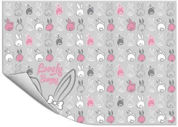 Плёнка цветная для уроков труда Кроличьи ушки обложка книги