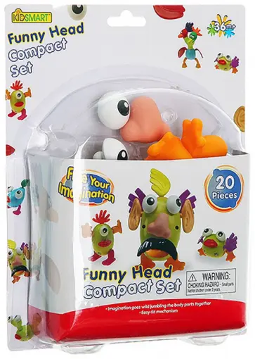 Конструктор-звери Мир фантазий, 20 деталей обложка книги