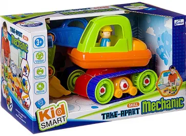 Набор экскаватор-конструктор с отвёрткой обложка книги