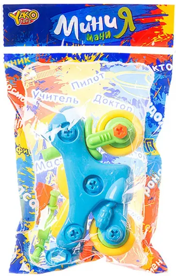 Набор. Конструктор с отвёрткой Мотоцикл обложка книги