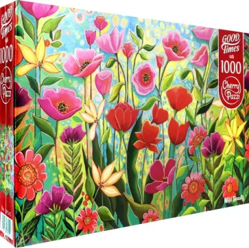 Puzzle-1000 Цветочная фантазия обложка книги