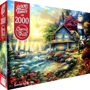 Puzzle-2000 Домик у моря обложка книги