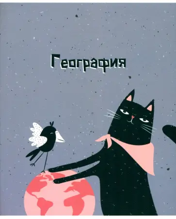 Тетрадь предметная Silly. География, 48 листов, клетка обложка книги