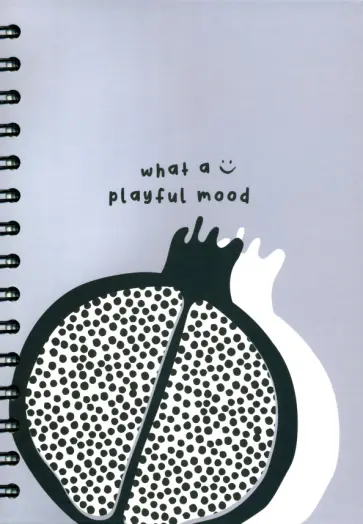 Тетрадь на спирали Mood. Гранат, 120 листов, клетка обложка книги