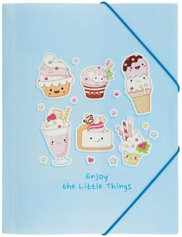 Папка Lovely candy, А4 Папка Lovely candy, А4 обложка книги