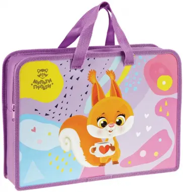 Папка с ручками Squirrel, А4 обложка книги