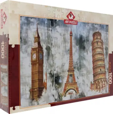 Пазл-1000 Три города Три Башни обложка книги