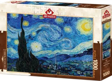 Пазл-1000. Звёздная Ночь, 1889 обложка книги