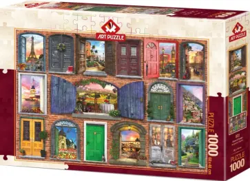 Пазл-1000. Двери Европы обложка книги