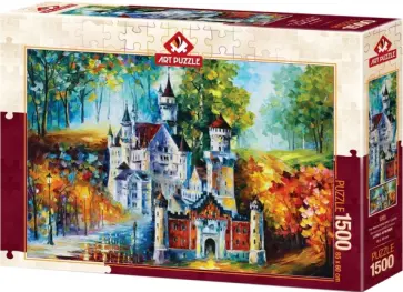 Пазл-1500. Замок Нойшванштайн обложка книги