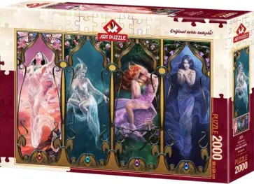 Пазл-2000. Четыре драгоценности обложка книги