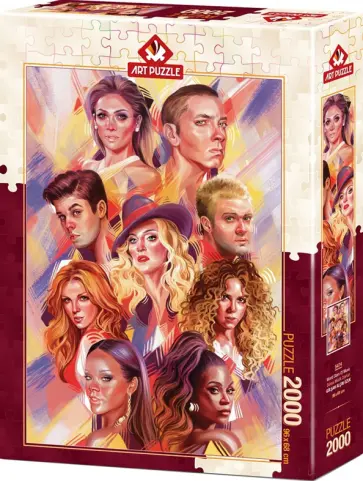 Пазл-2000. Звёзды мировой музыки обложка книги