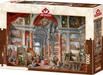 Пазл-2000. Галерея с видами современного Рима 1757 обложка книги