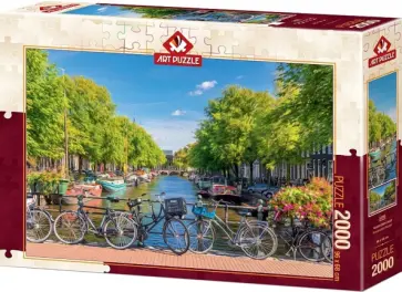 Пазл-2000. Амстердамский канал обложка книги