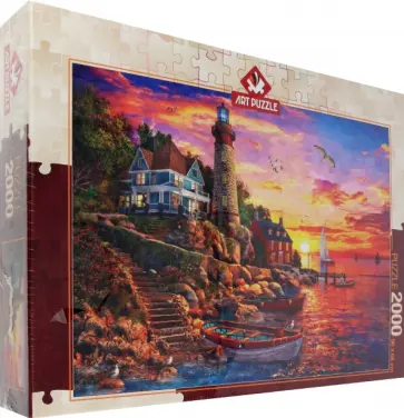 Пазл-2000 Великолепный закат обложка книги