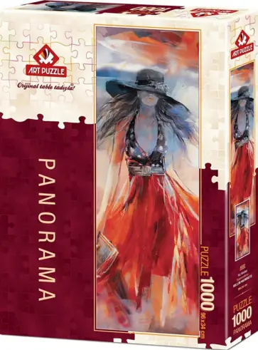 Пазл-1000. Летнее платье, панорама обложка книги