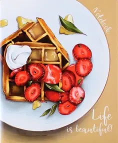 Тетрадь №82, 48 листов, клетка, в обложке обложка книги