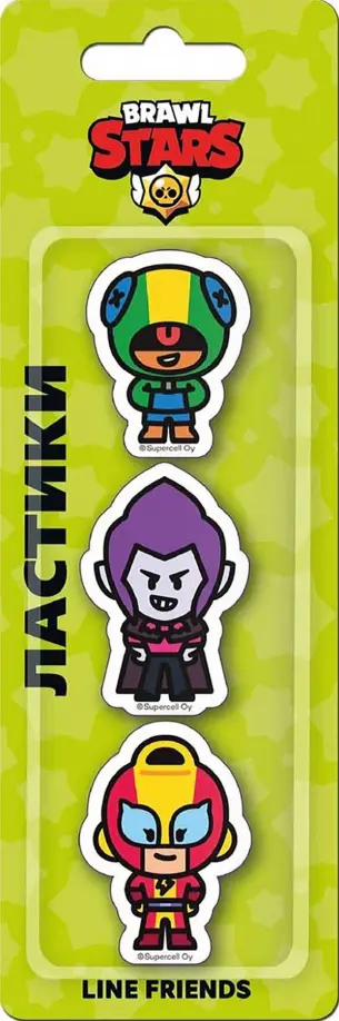 Ластики фигурные Леон, Мортис, Макс, 3 штуки, в ассортименте Ластики фигурные Леон, Мортис, Макс, 3 штуки, в ассортименте обложка книги