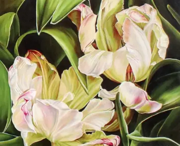 Картина по номерам Аромат тюльпана обложка книги