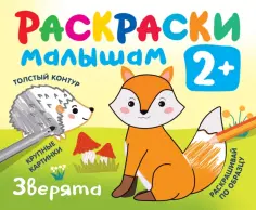 Раскраска в кармашек. 2+