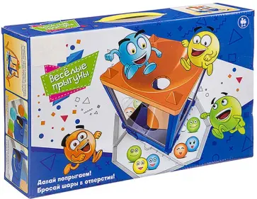 Настольная игра Весёлые прыгуны Настольная игра Весёлые прыгуны обложка книги