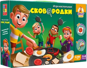 Игра настольная Сковородки обложка книги