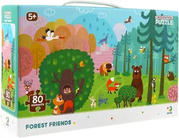 Пазл Лесные друзья обложка книги