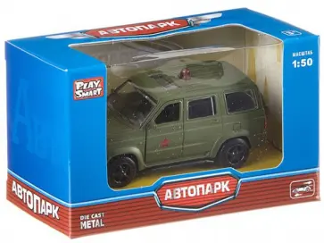 Металлическая инерционная машина Джип обложка книги