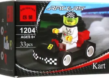 Конструктор Гонщик, 33 детали обложка книги