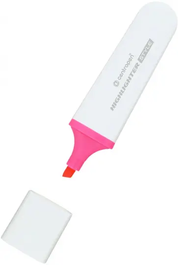 Текстовыделитель Style Fluo, розовый обложка книги