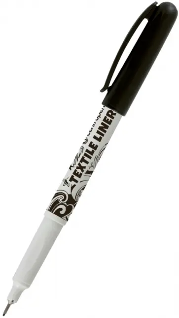 Линер для ткани, черный обложка книги