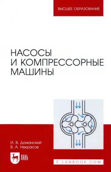 Доманский, Некрасов - Насосы и компрессорные машины. Учебное пособие для вузов обложка книги