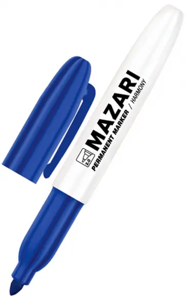 Маркер перманентный Harmony, синий Маркер перманентный Harmony, синий обложка книги