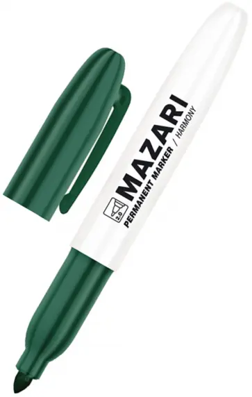 Маркер перманентный Harmony, зеленый обложка книги