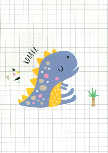 Блокнот Dino, В5, 32 листа, линия, в ассортименте Блокнот Dino, В5, 32 листа, линия, в ассортименте обложка книги