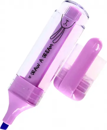 Текстовыделитель Bunny, фиолетовый обложка книги