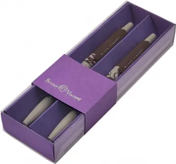 Набор шариковых автоматических ручек HappyClick. Кофемания. Тирамису, синие, 2 штуки обложка книги