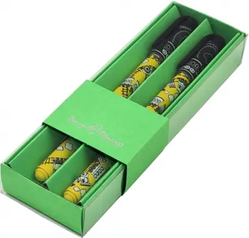 Набор шариковых ручек HappyWrite. Паровозики, синие, 2 штуки обложка книги