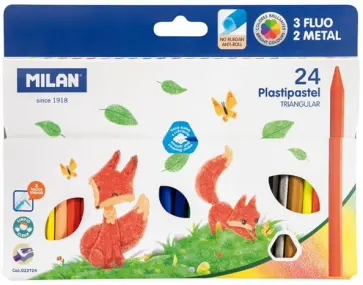 Карандаши цветные Plastipastel, 24 цвета обложка книги