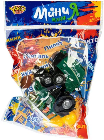 Набор игрушек. Трактор с прицепом и дерево обложка книги