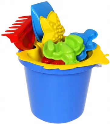 Детский песочный набор Рыбка, 8 предметов, в ассортименте обложка книги