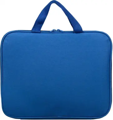 Папка на молнии Everyday, А4, синяя обложка книги