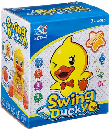 Игрушка Танцующий утёнок обложка книги