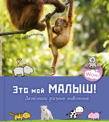 Мак Гагельдонк - Это мой малыш! Детёныши разных животных обложка книги