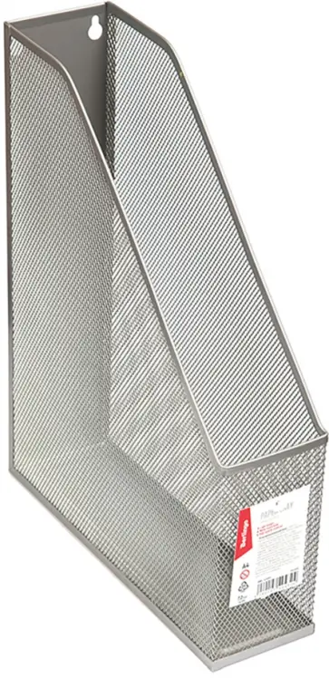 Лоток для бумаг Steel&Style, вертикальный, серебристый Лоток для бумаг Steel&Style, вертикальный, серебристый обложка книги